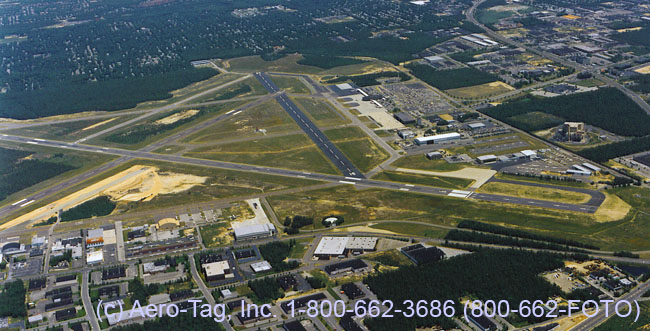 Long Island MCArthur Aerial Photograph of Airport